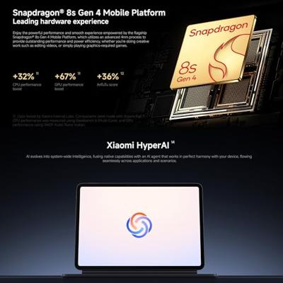 XIAOMI Pad 8, blauw, 8 GB RAM, 256 GB ROM