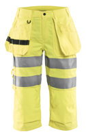 Blåkläder Dames Piraatbroek High-Vis 71391811 | High-Vis Geel | Maat 38 - 7330509541357 - thumbnail