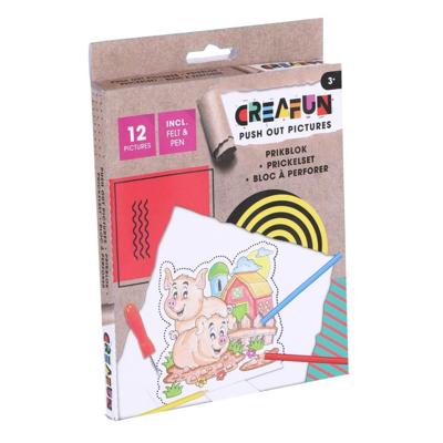 Creafun Prikblok Boerderij Creafun Prikblok Boerderij