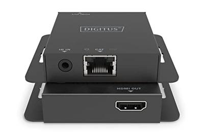Digitus DS-55519 audio/video extender AV-zender & ontvanger Zwart Digitus DS-55519 audio/video extender AV-zender & ontvanger Zwart