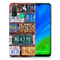 Huawei P Smart 2020 | Siliconen hoesje | met foto Kentekenplaten - thumbnail
