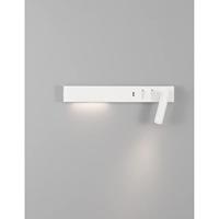 Lyora BedlampjeVida rechts wit met usb - 9533523 - thumbnail