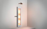 Sunshower One L opbouw vlak met infrarood white - thumbnail