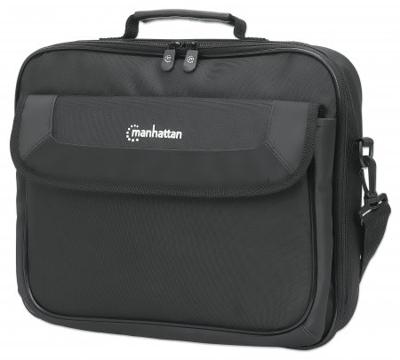 Manhattan Cambridge Clamshell Laptoptas Geschikt voor max. (laptop): 35,8 cm (14,1) Zwart - thumbnail