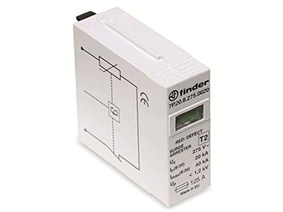 Finder 7P.20.8.275.0020 7P.20.8.275.0020 Insteekbare overspanningsafleider Overspanningsbeveiliging voor: Verdeelkast 20 kA 1 stuk(s)