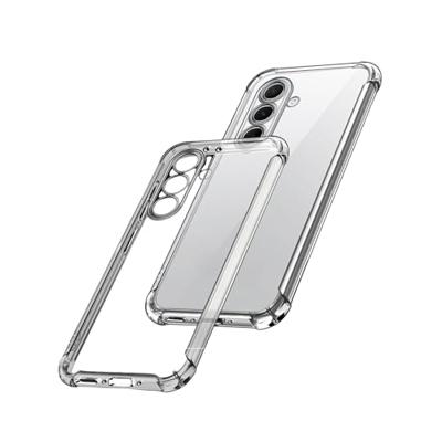 KSIX smart your tech Flexibele beschermhoes voor Samsung Galaxy A56, anti-vingerafdruk, robuust, compatibel met draadloos opladen, transparant