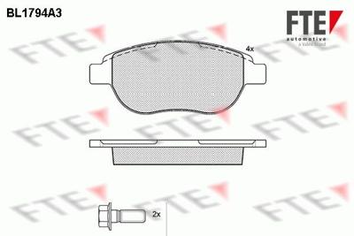 Remblokken set BL1794A3