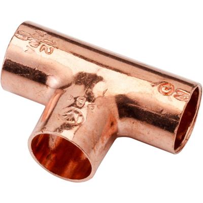 Riko T-stuk Roodkoper 12x12x12 mm