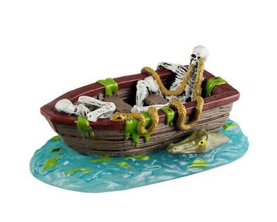Halloweenminiatuur Lost In The Lagoon 12x5x18 cm - Lemax