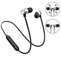 XT11 magnetische in-ear draadloze Bluetooth V 4.2 oortelefoon voor iPad iPhone Galaxy Huawei Xiaomi LG HTC en andere smartphones (zilver) - thumbnail