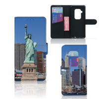 Motorola One Zoom Flip Cover Vrijheidsbeeld - thumbnail