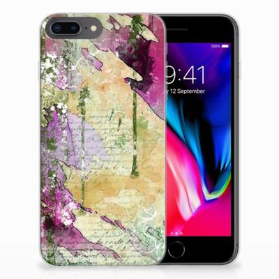 Hoesje maken Apple iPhone 7 Plus | 8 Plus Letter Painting Hoesje maken Apple iPhone 7 Plus | 8 Plus Letter Painting