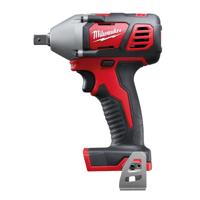 Milwaukee M18 BIW12-0 Accu compactslagmoersleutel 240Nm 1/2" frictiering 18V Basic Body - 4933443590 - thumbnail