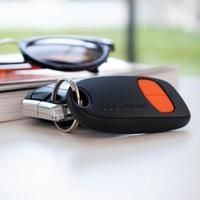 2-kanaals afstandsbediening - SCS SENTINEL - SimplyControl - Oranje, bereik 40 m, frequentie 433,92 MHz, CR2032 lithiumbatterij inbegrepen - thumbnail