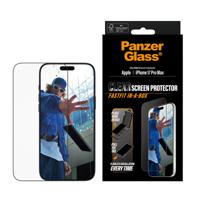 PanzerGlass PG49876 Screenprotector (glas) Apple iPhone 17 Pro Max 1 stuk(s) Krasvast - thumbnail