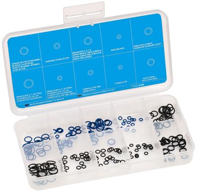Elvedes assortimentsdoos o-ringen, hevels en remklauwen