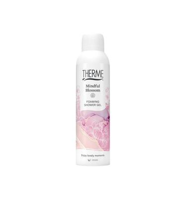 Therme Mindful Blossom Foaming Shower Gel