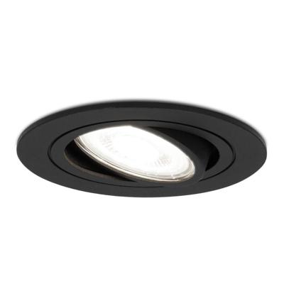 Miro LED inbouwspot - GU10 5 Watt 400 lumen - 6000K Daglicht wit - Dimbaar - Rond - Kantelbaar - IP20 Voor binnen - Zwart Miro LED inbouwspot - GU10 5 Watt 400 lumen - 6000K Daglicht wit - Dimbaar - Rond - Kantelbaar - IP20 Voor binnen - Zwart