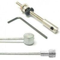 Elvedes 6473 rvs binnenkabel trommelrem ton/peer met stelbout op kaart - thumbnail