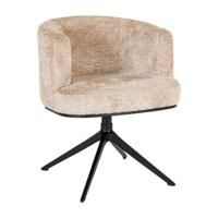 Richmond Draaibare Eetkamerstoel 'Cheyenne' Lovely, kleur Beige - thumbnail