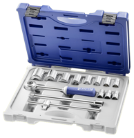 Expert by Facom doppenset 1/2" | 14-delig | incl. koffer | E032938 - E032938 - thumbnail