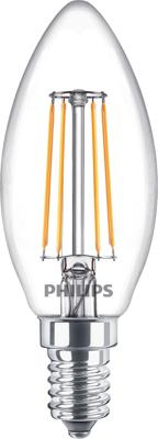 Philips LED 76307700 LED-lamp Energielabel F (A - G) E14 Kaars 4.3 W = 40 W Warmwit (Ø x l) 3.5 cm x 9.7 cm 1 stuk(s)