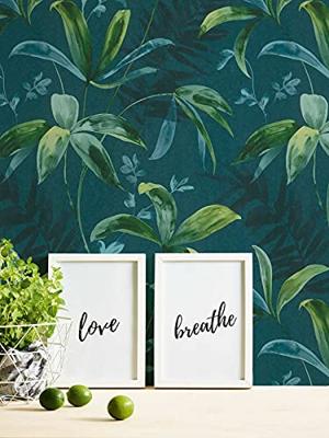Architects Paper Jungle Chic blauw behang | 377044 - thumbnail