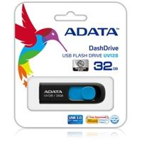 USB stick Adata DashDrive UV128 128 GB Zwart 128 GB - thumbnail
