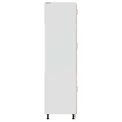 Keukenkast Lucca bewerkt hout sonoma eikenkleurig