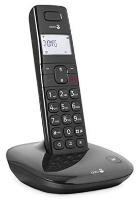 Doro Comfort 1010 DECT telefoon met speaker Zwart