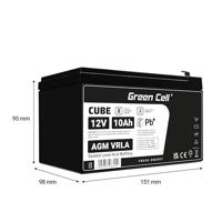 Green Cell AGM48 UPS-accu Sealed Lead Acid (VRLA) 12 V 10 Ah - thumbnail