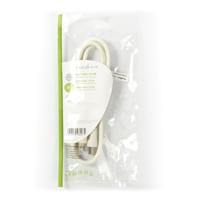 Coaxkabel 120 dB | IEC (Coax) Male - IEC (Coax) Female | 1,0 m | Wit - thumbnail