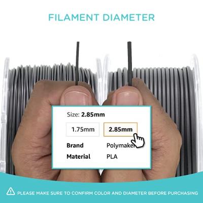 Polymaker PA02020 PolyLite Filament PLA kunststof 2.85 mm 1000 g Blauw 1 stuk(s)