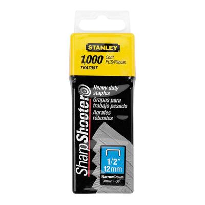 Stanley nietjes type G, 12 mm, doos van 1.000 nietjes