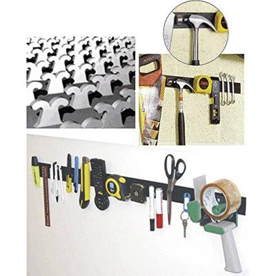 FASTECH® 730-330-1C Klittenband Om vast te plakken Hotmelt Haak- en lusdeel, Extra sterk (l x b) 1000 mm x 50 mm Zwart 1 paar