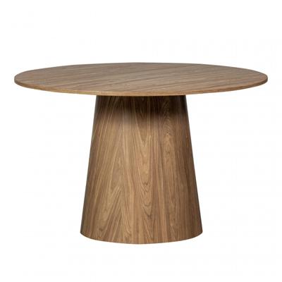 WOOOD Ronde Eettafel 'Maan' 120cm, kleur Walnoot