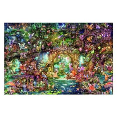 Ravensburger legpuzzel die verborgene welt der feen, 4000st.