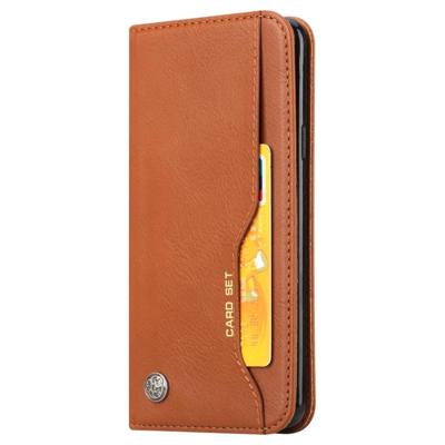Knead huidtextuur horizontale Flip lederen case voor Galaxy S9 PLUS, met foto frame & houder & kaartsleuven & portemonnee (bruin) Knead huidtextuur horizontale Flip lederen case voor Galaxy S9 PLUS, met foto frame & houder & kaartsleuven & portemonnee (bruin)