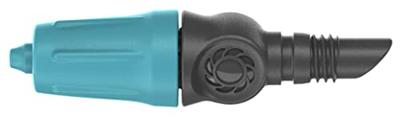 GARDENA verstelbare einddruppelaar 0-15 l/u druppelaar (zwart/turquoise, 10 stuks)