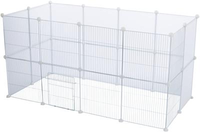 TRIXIE 4 UITBREIDINGSPANELEN VOOR 62460 METAAL WIT 35X35 CM
