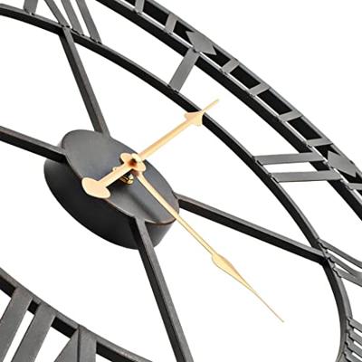 Wandklok vintage-stijl met quartz-mechanisme XXL 60 cm metaal Wandklok vintage-stijl met quartz-mechanisme XXL 60 cm metaal