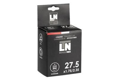 Eltin 27x1.75/2.125 Schrader Binnenband Zwart Eltin 27x1.75/2.125 Schrader Binnenband Zwart
