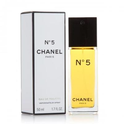 Chanel No 5 Eau de toilette Spray 50 ml Dames Chanel No 5 Eau de toilette Spray 50 ml Dames