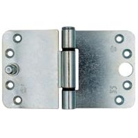 BSW glijlagerscharnier - 818 Allround - afgerond - SKG*** - 89x152x3 mm - accoya - thumbnail