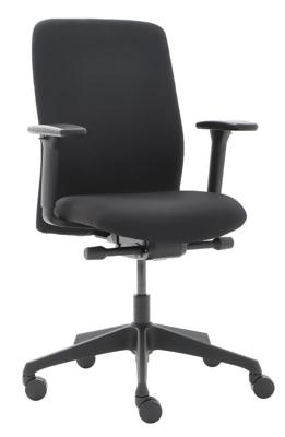 Euroseats bureaustoel Vigo, zwart Euroseats bureaustoel Vigo, zwart