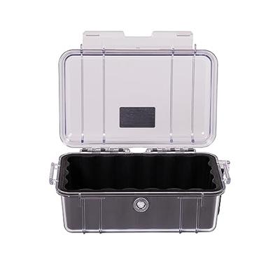 Peli Micro 1050 koffer transparant/zwart