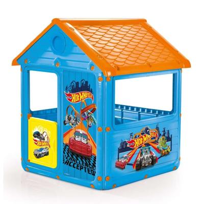 Dolu hot wheels speelhuis 125x100x104 cm blauw/oranje Dolu hot wheels speelhuis 125x100x104 cm blauw/oranje