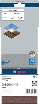 Bosch Accessories 2608606166 2608606166 Schuurband Korrelgrootte (num) 150 (l x b) 552 mm x 100 mm 3 stuk(s) Bosch Accessories 2608606166 2608606166 Schuurband Korrelgrootte (num) 150 (l x b) 552 mm x 100 mm 3 stuk(s)