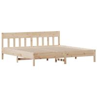 Bedframe zonder matras massief grenenhout 180x200 cm - thumbnail