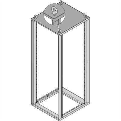 nVent SCHROFF 27230066 19 inch Bevestigingsmateriaal voor patchkast Meerdere kleuren